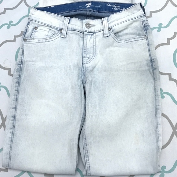 💙👖7FAM! WAXED SLIM CIGARETTE👖💙25(0) 29.5” - Picture 5 of 8